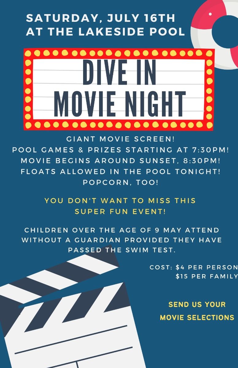 DIVE IN MOVIE NIGHT - Riverfront Swim Club