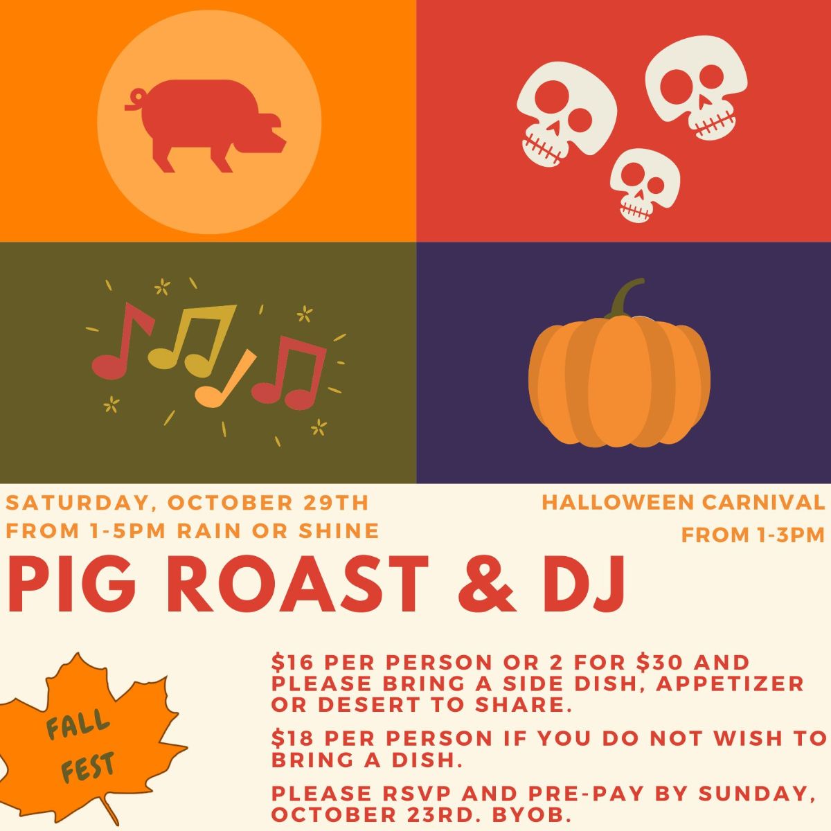 PIG ROAST & DJ