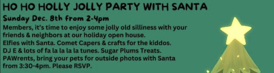 Ho Ho Holly Jolly Party with Santa 2024